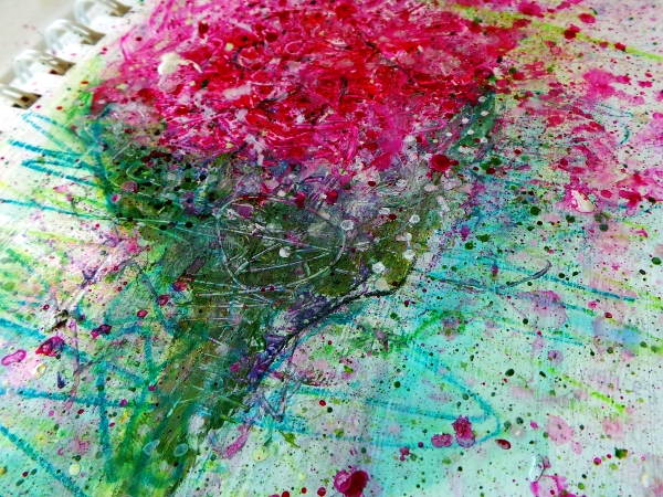 Life Book 2014 Splattered florals